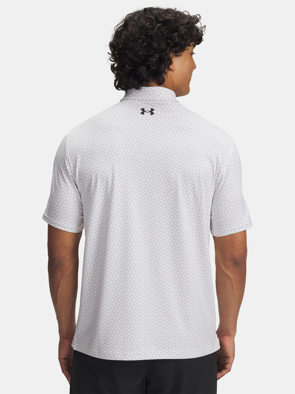 Under Armour Herren-Shirt Under Armour UA T2G Printed Polo-WHT
