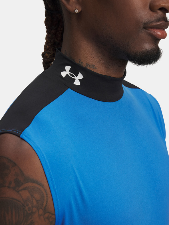 Under Armour Herren-Top Under Armour UA HG Wordmark SL-BLU