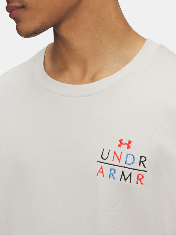 Under Armour Herren-Shirt Under Armour UA HWT MODERN SPORT OS LS-WHT