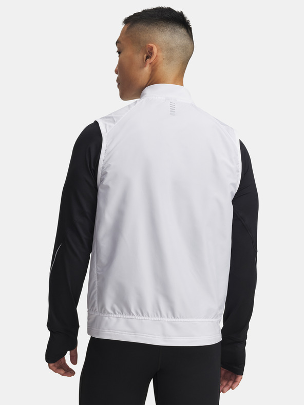 Under Armour Herren Weste Under Armour UA Launch Insulated Vest-WHT