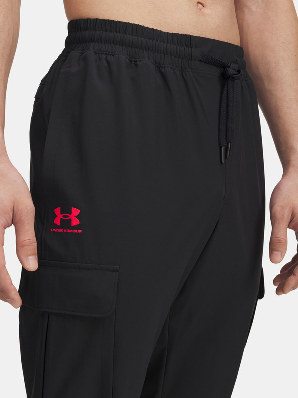 Under Armour Herren-Sporthose Under Armour UA Vibe Woven Cargo Pants-BLK