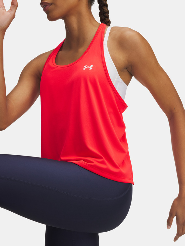 Under Armour Damen-Top Under Armour Tech Swing Tank-ROT