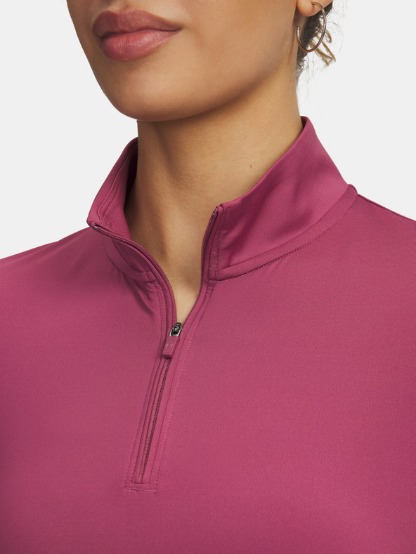 Under Armour Damen-T-Shirt Under Armour UA Drive 1/4 Zip-ROT