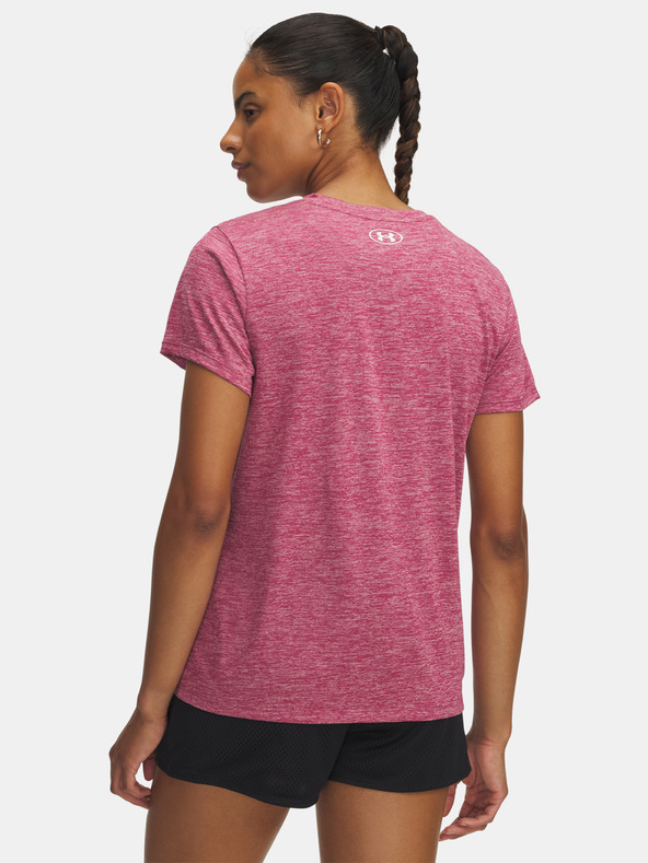 Under Armour Damen-T-Shirt Under Armour Tech SSC- Twist-ROT