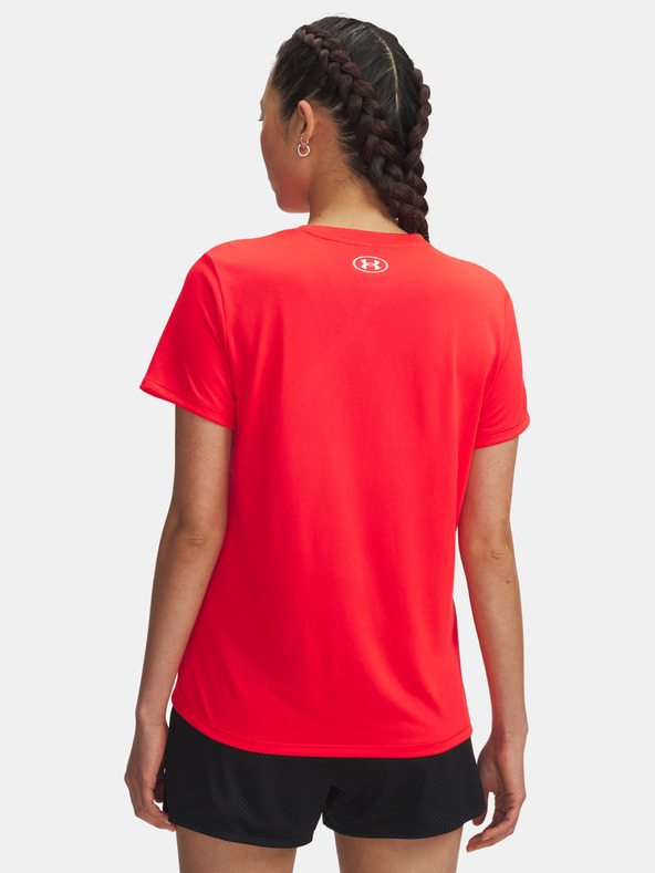 Under Armour Damen T-Shirt Under Armour Tech SSC - Solid-RED
