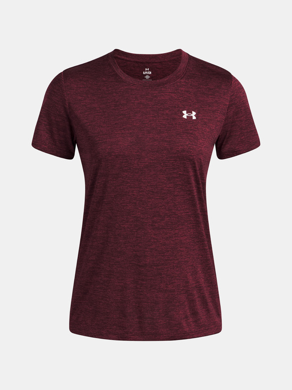 Under Armour Damen-T-Shirt Under Armour Tech SSC- Twist-ROT