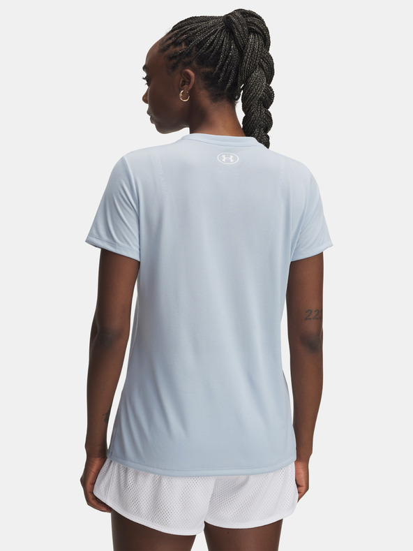 Under Armour Damen T-Shirt Under Armour Tech SSV- Solid-BLU