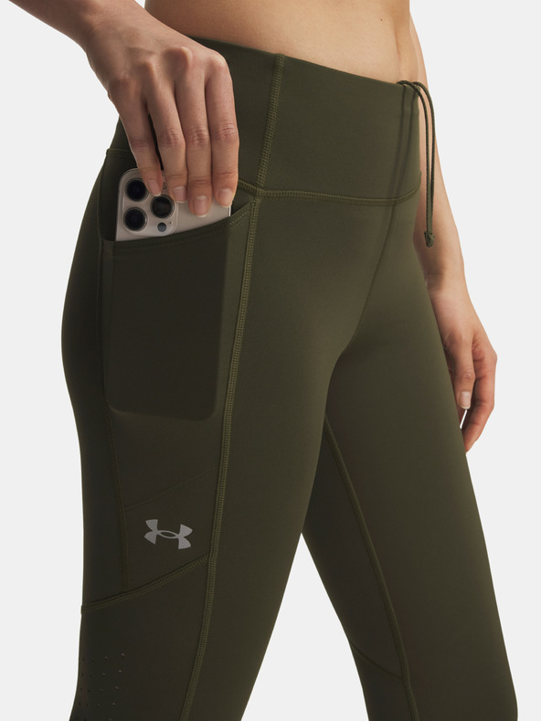 Under Armour Damen-Leggings Under Armour UA Launch Ankle Tights-GRN