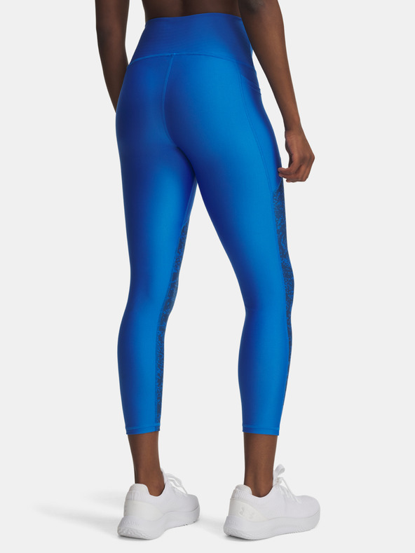 Under Armour Damen-Leggings Under Armour Tech Print Panel Knöchel Leg-BLU