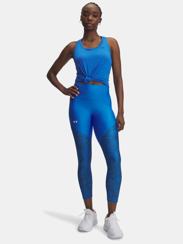 Under Armour Damen-Leggings Under Armour Tech Print Panel Knöchel Leg-BLU