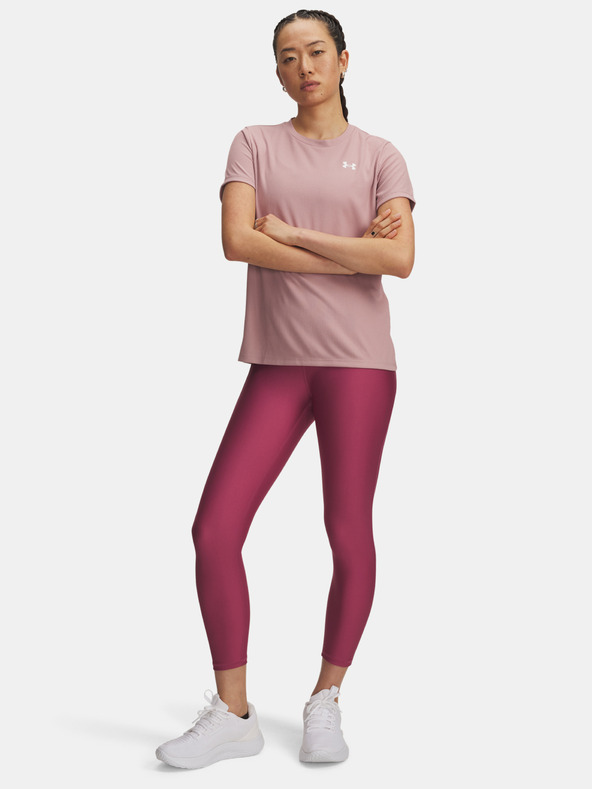 Under Armour Damen-Leggings Under Armour Tech Hi Ankle Leg-ROT
