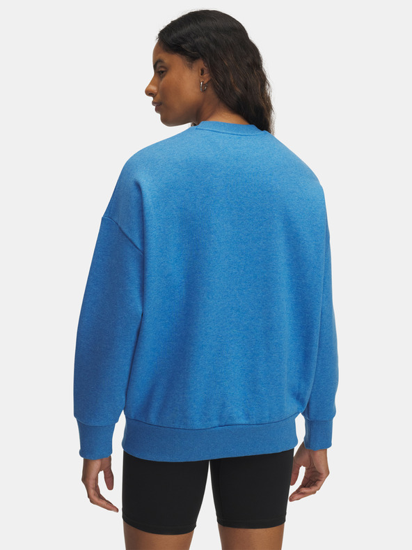 Under Armour Damen Sweatjacke Under Armour UA Rival Fleece OS Crew-BLU