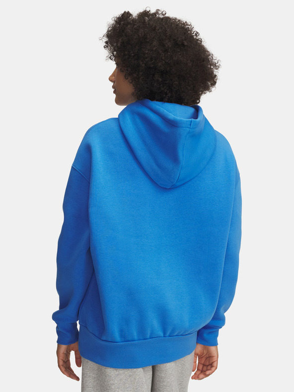 Under Armour Damen Hoodie Under Armour UA Icon Fleece OS Hoodie-BLU
