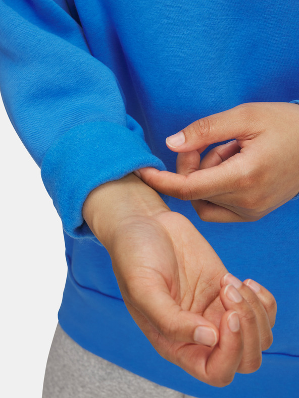 Under Armour Damen Hoodie Under Armour UA Icon Fleece OS Hoodie-BLU