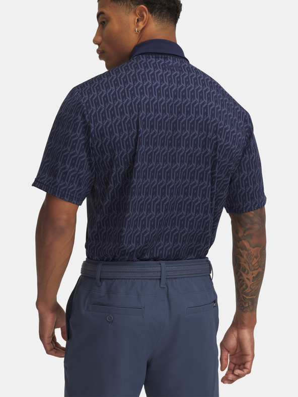 Under Armour Herren Shirt Under Armour UA Plyoff 3.0 Prntd Polo LB