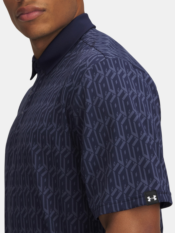 Under Armour Herren Shirt Under Armour UA Plyoff 3.0 Prntd Polo LB