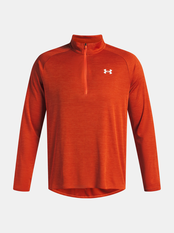 Under Armour Herren-Shirt Under Armour UA Tech Textured 1/2 Reißverschluss-ORG