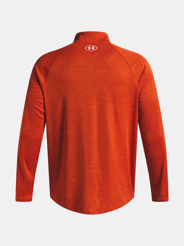 Under Armour Herren-Shirt Under Armour UA Tech Textured 1/2 Reißverschluss-ORG