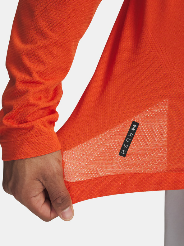 Under Armour Herren-Shirt Under Armour Vanish Elite Seamless 1/4 Reißverschluss-ORG