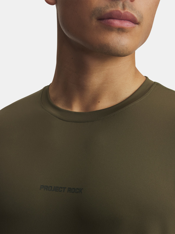 Under Armour Herren T-Shirt Under Armour Pjt Rck Iso Chill LS-GRN