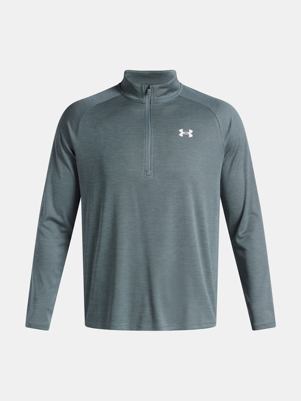 Under Armour Herren-Shirt Under Armour UA Tech Textured 1/2 Zip-BLU
