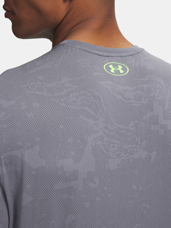 Under Armour Herren T-Shirt Under Armour UA Tech Vent Jacquard SS-GRY