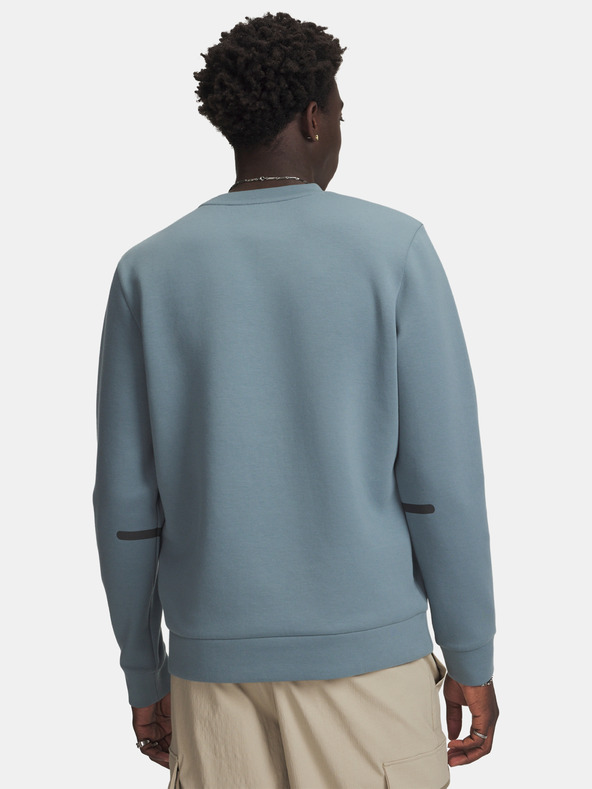 Under Armour Herren Sweatjacke Under Armour UA Unstoppable Flc Crew EU-BLU
