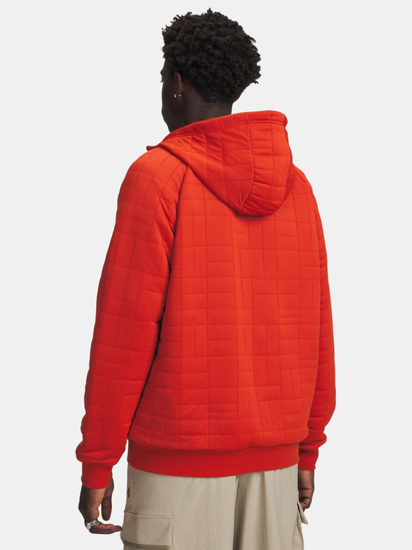 Under Armour Herren Sweatjacke Under Armour UA Unstoppable Flc Txtr FZ-ORG