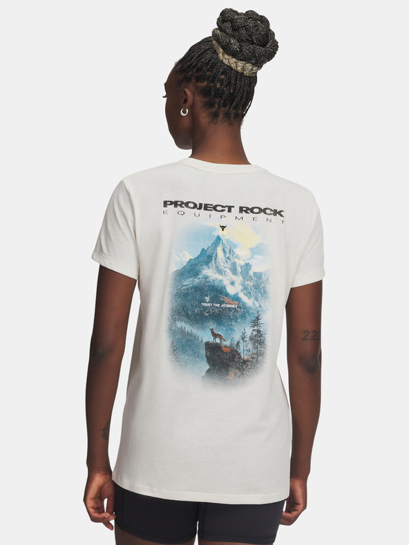 Under Armour Damen T-Shirt Under Armour Pjt Rck Graphic SS 2-BRN