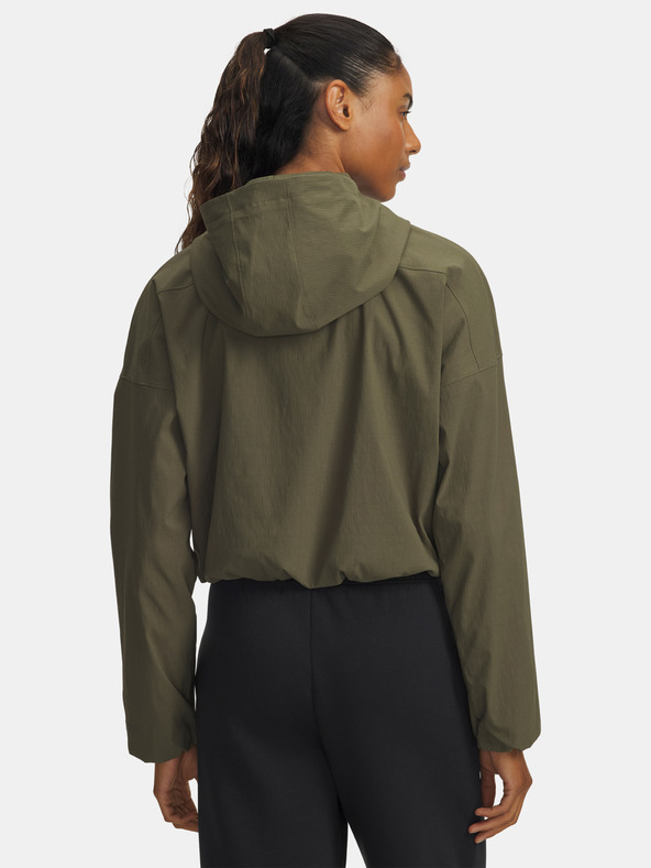 Under Armour Damen Jacke Under Armour Unstoppable Woven Rstop LS-GRN