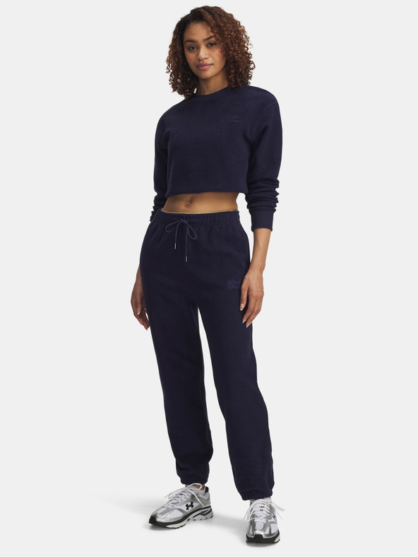 Under Armour Damen Jogginghose Under Armour Icon Terry Varsity Jogger-BLU
