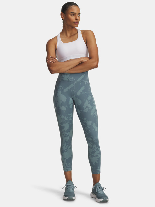 Under Armour Damen Leggings Under Armour UA Launch Ankle Print Tights-BLU