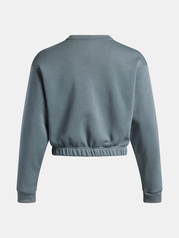 Under Armour Damen Hoodie Under Armour UA Rival Fleece Piped Crew-BLU