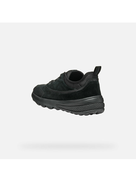 Geox Schwarz Herren-Turnschuhe Geox Spherica Actif