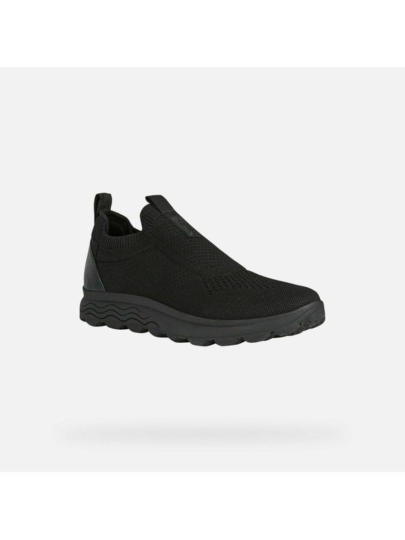 Geox Schwarze Herren-Turnschuhe Geox Spherica