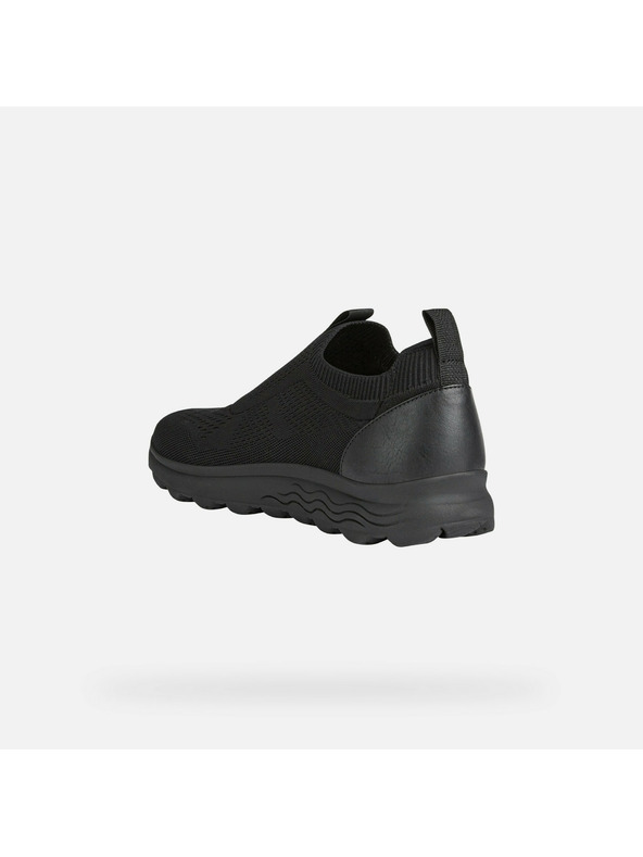 Geox Schwarze Herren-Turnschuhe Geox Spherica