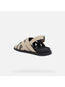 Geox Cremefarbene Damen-Sandalen Geox Adelash