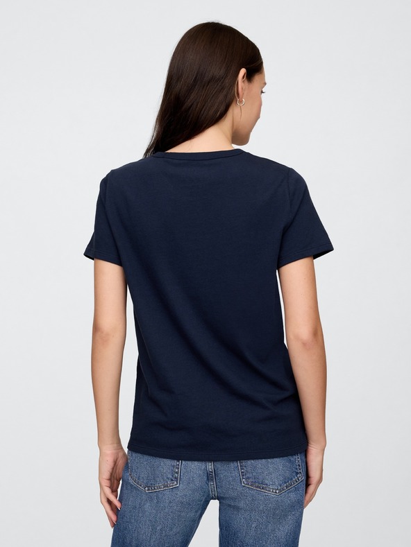 GAP Damen Baumwoll-T-Shirt MOM GAP