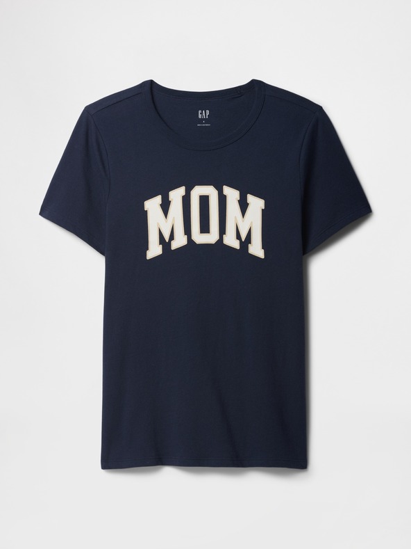 GAP Damen Baumwoll-T-Shirt MOM GAP