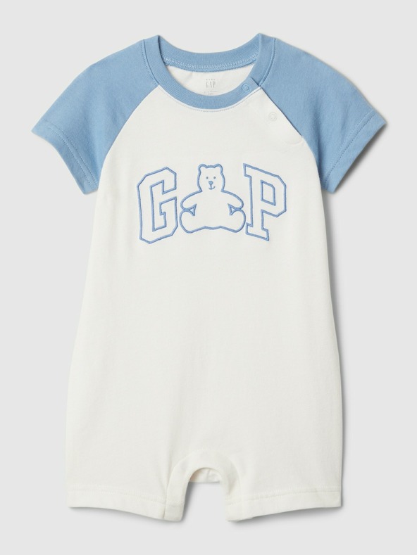 GAP Baby Kurzer Overall mit Logo GAP
