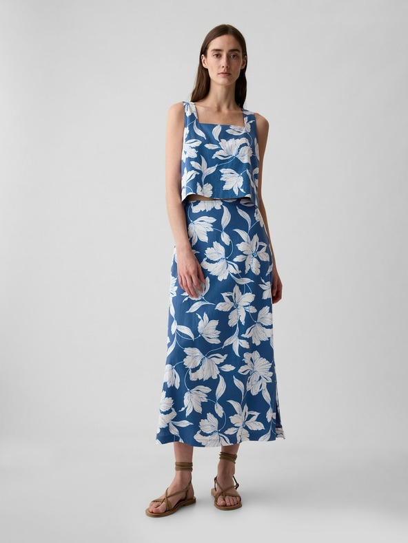 GAP Crop-Top aus Leinen GAP