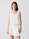 GAP Crop-Top aus Leinen GAP