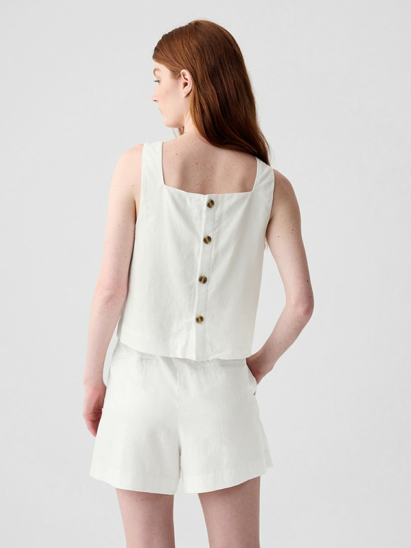 GAP Crop-Top aus Leinen GAP