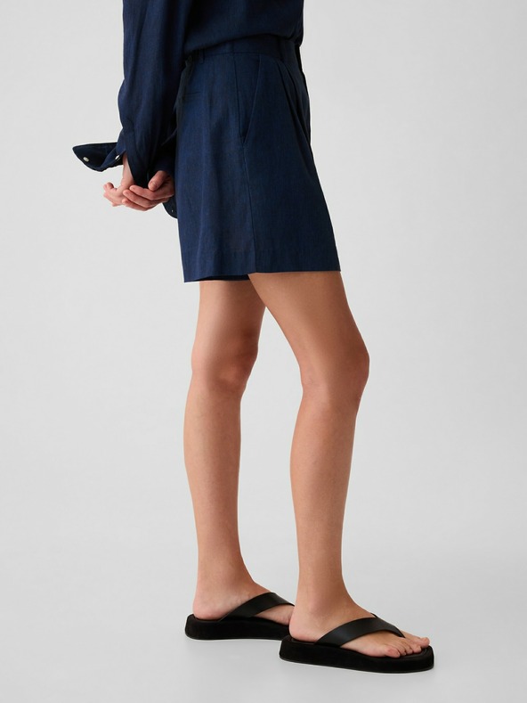 GAP Shorts aus Leinen High Rise GAP