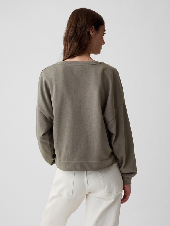 GAP Sweatshirt mit Logo Oversize GAP
