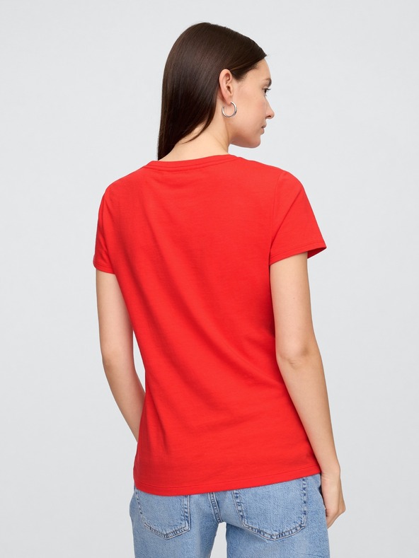 GAP Damen-T-Shirt mit Logo Americana GAP