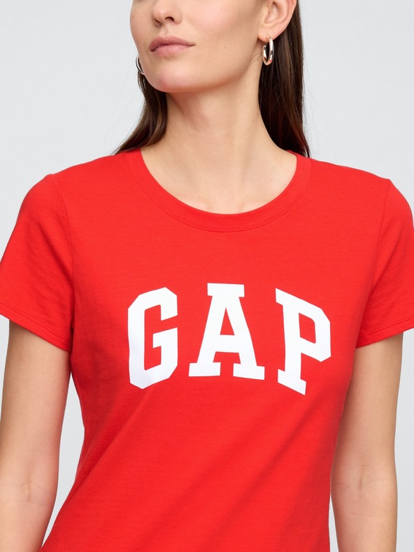 GAP Damen-T-Shirt mit Logo Americana GAP