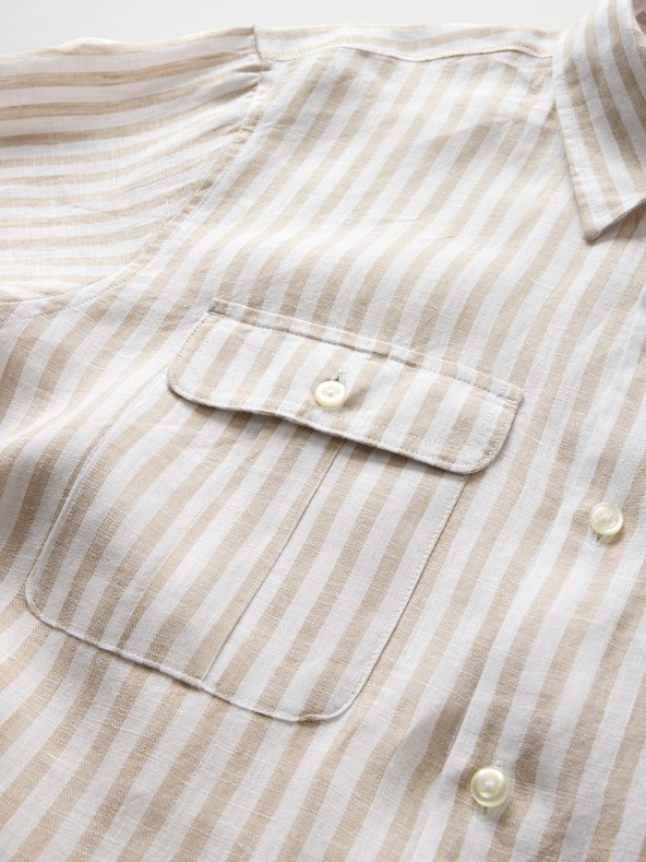 GAP Herren Leinenhemd Classic Shirt GAP