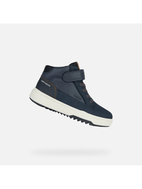 Geox Dark Blue Boys Ankle Boots Geox Bunshee B Abx