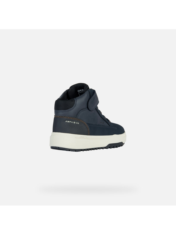 Geox Dark Blue Boys Ankle Boots Geox Bunshee B Abx